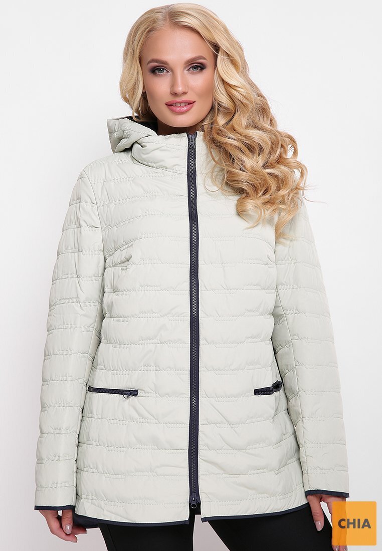 Куртка Нонна светлая оливка