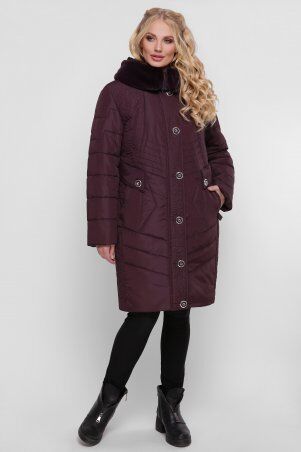 Женская зимняя куртка Лилия бордо