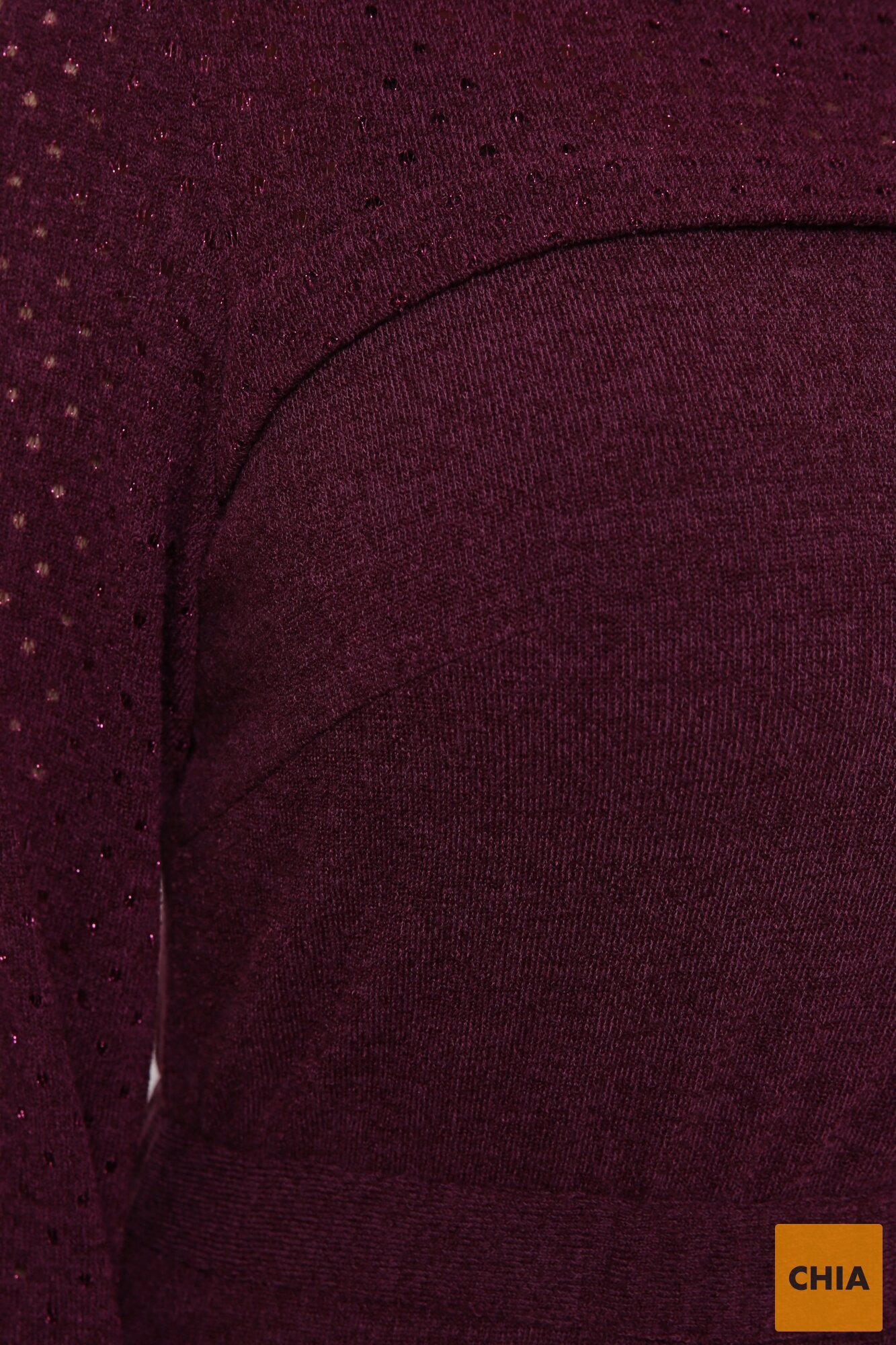 Платье вязаное Эмили марсала