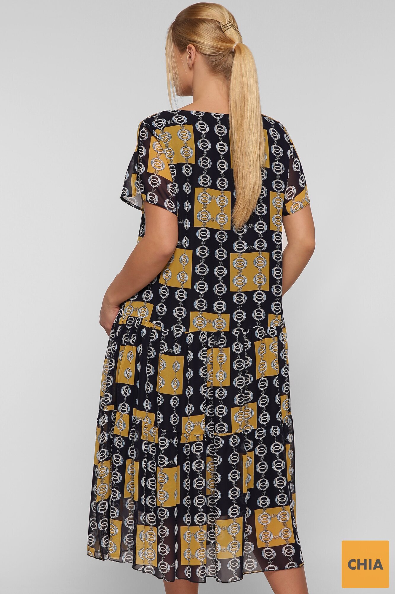 Платье Катаисс горчица