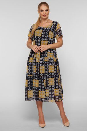 Vlavi: Платье Катаисс горчица 1193213 - фото 5