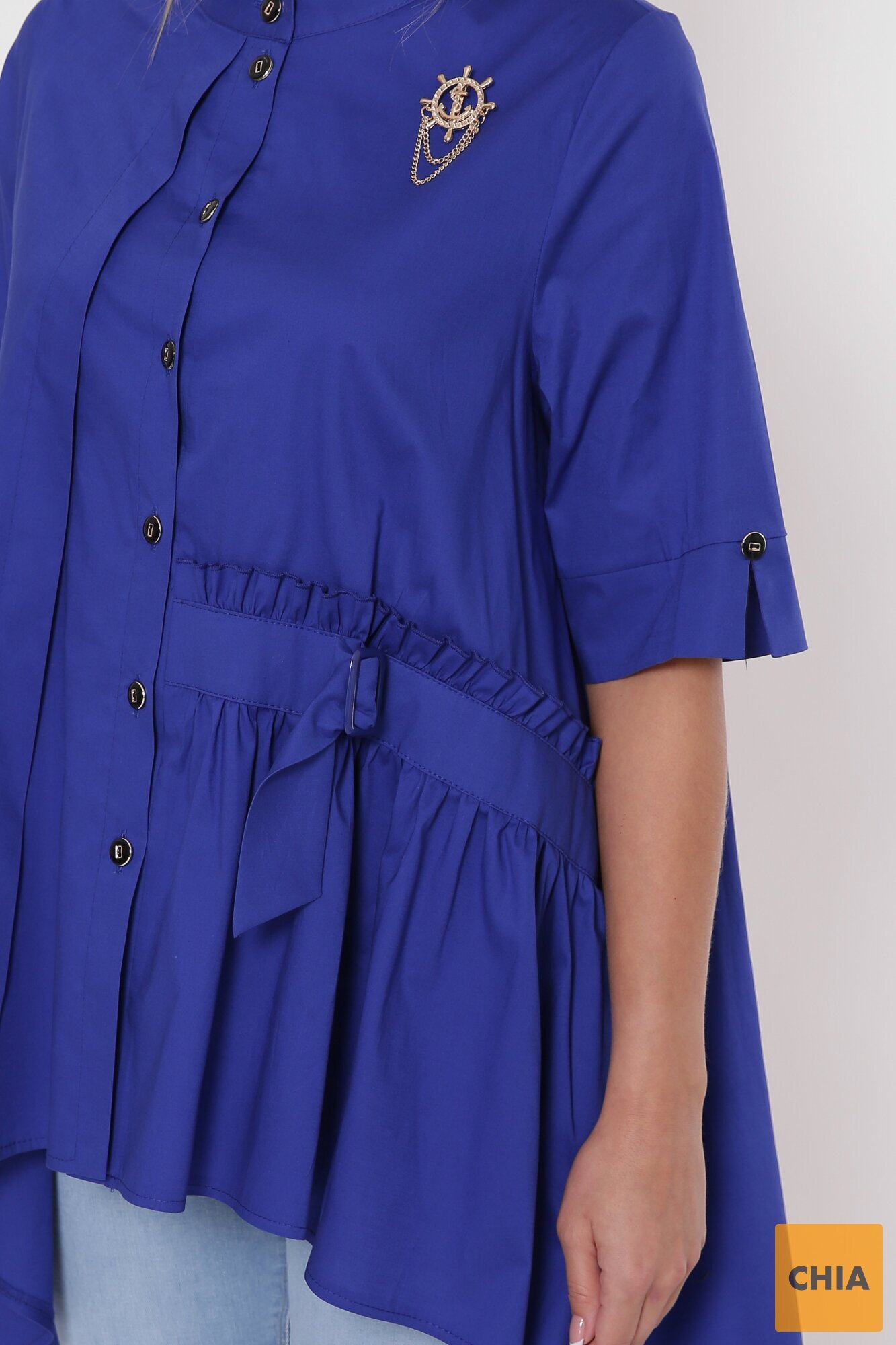 Рубашка женская Уля электрик