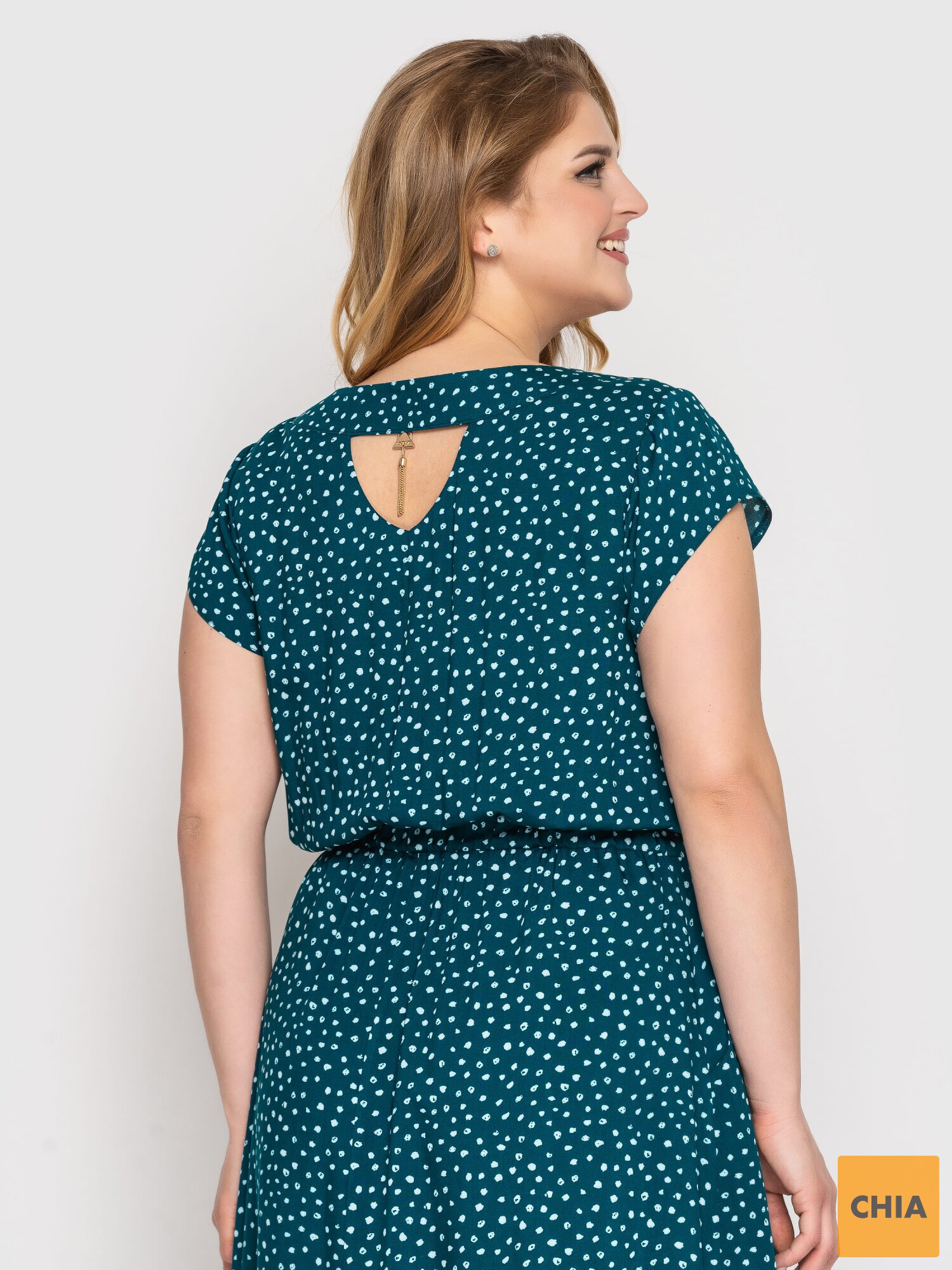 Платье Влада голубое