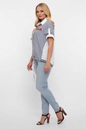 Vlavi: Рубашка Белинда полоска 128001 - фото 3