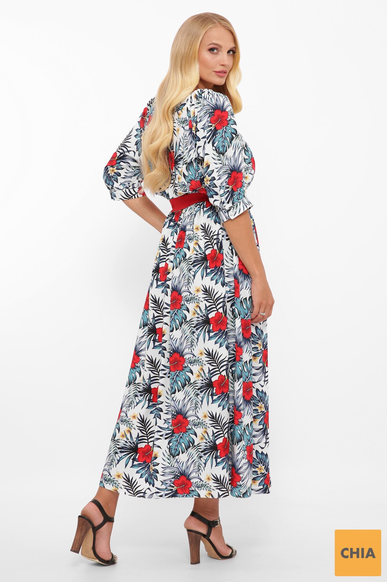 Платье в пол Снежанна белое