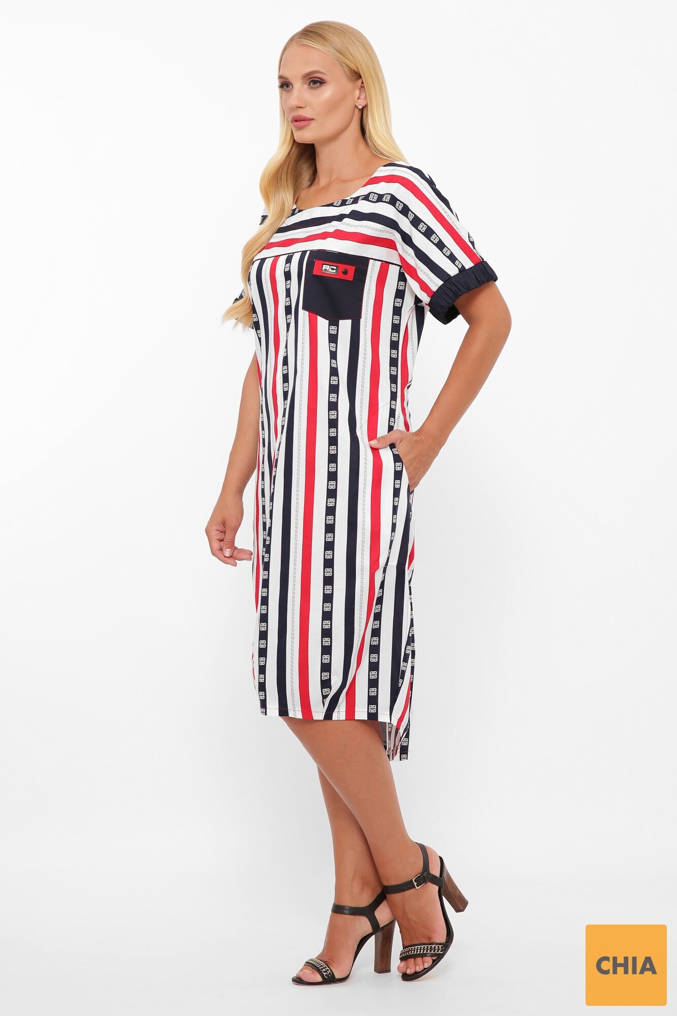 Платье Бриджит полоса