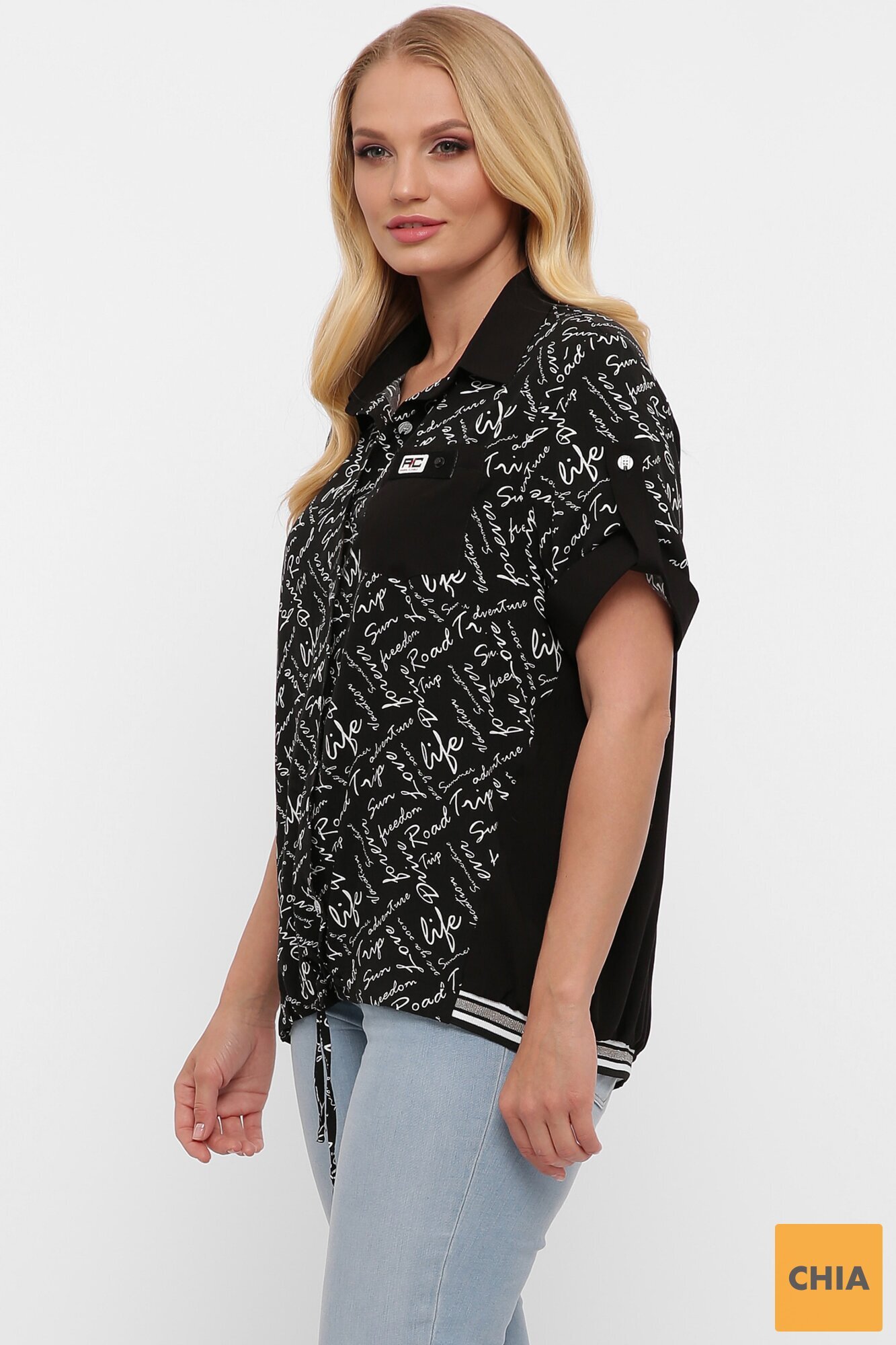 Рубашка Белинда черное