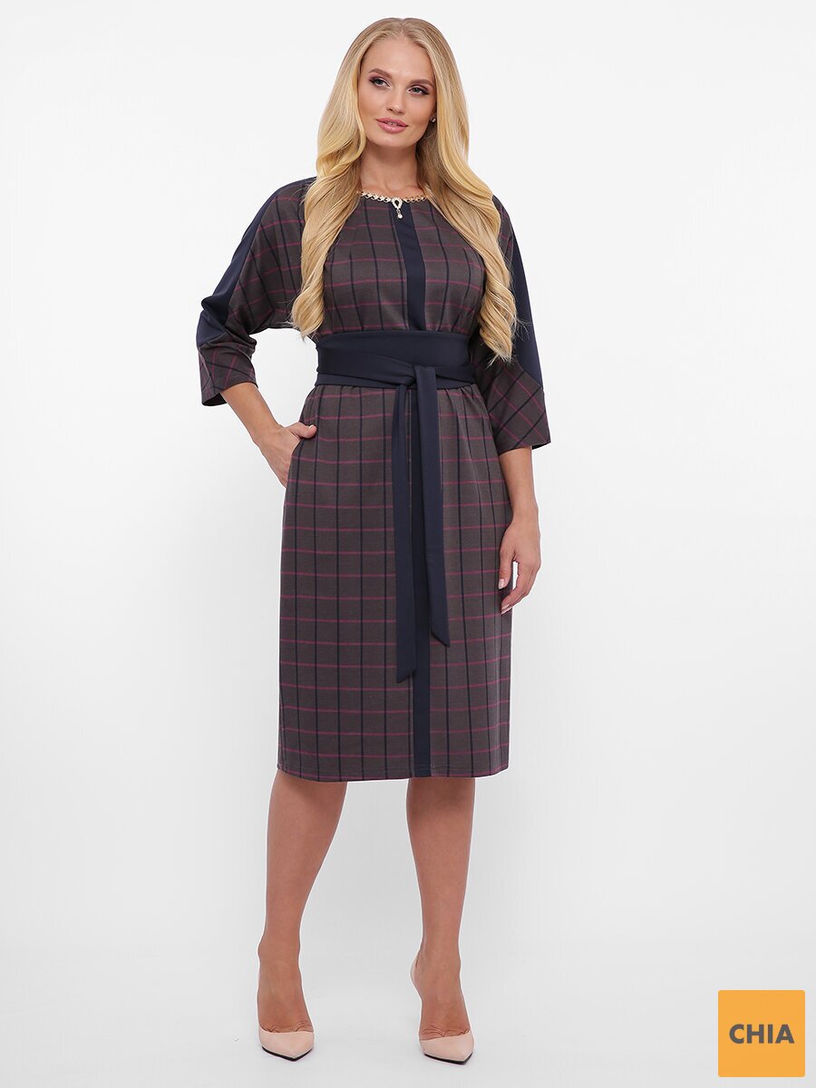 Платье Кэтлин серое