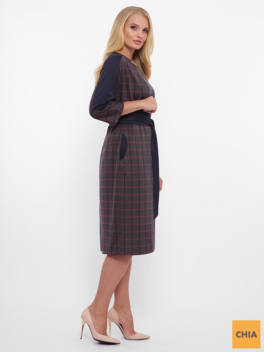 Платье Кэтлин серое