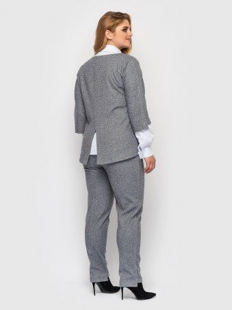Vlavi: Брючный костюм Эльвира светло-серый 130503 - фото 3