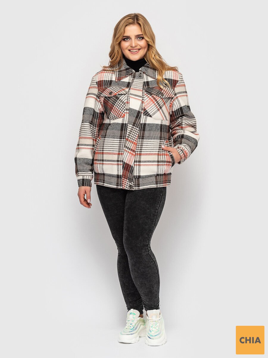 Куртка фланелевая Сандра беж