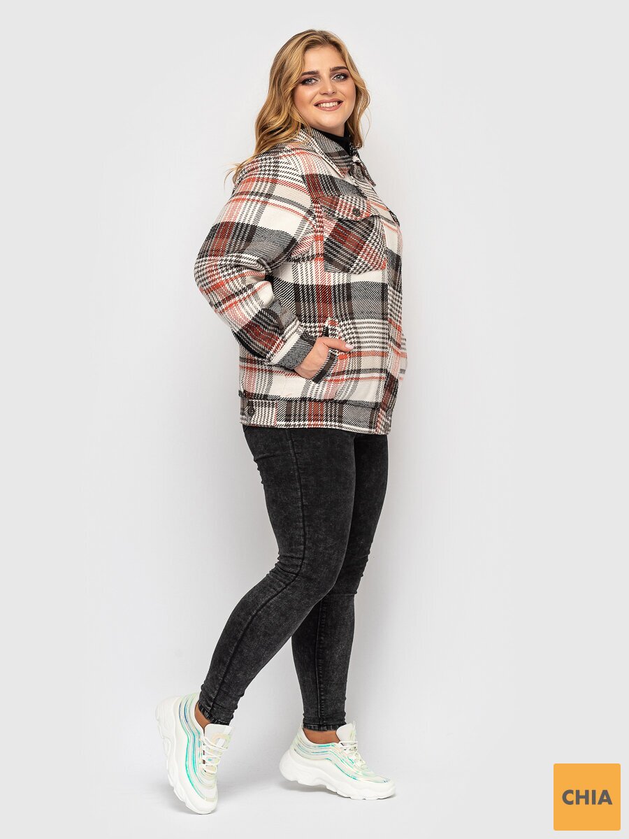 Куртка фланелевая Сандра беж