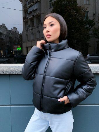 K&ML: Женская куртка дутая из эко кожи 5 - фото 11