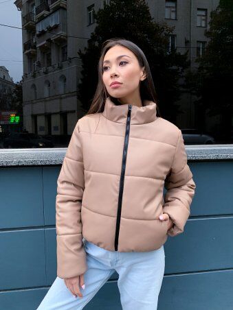 K&ML: Женская куртка дутая из эко кожи 5 - фото 21