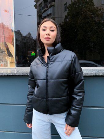 K&ML: Женская куртка дутая из эко кожи 5 - фото 12