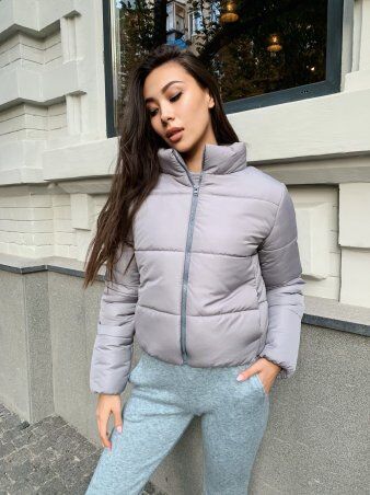 Зимняя куртка дутая короткая