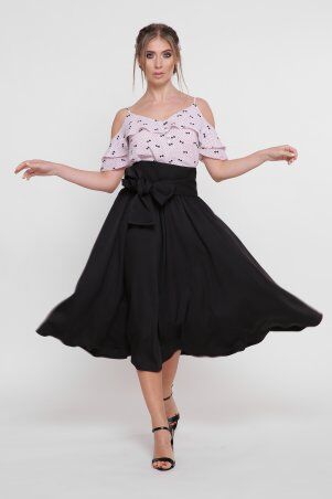 ЮБКА С ВЫСОКОЙ ТАЛИЕЙ "SKIRT"