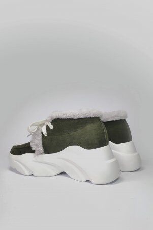 Airstep: Зимние кроссовки из нубука as-375 - фото 2