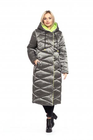 Vicco: Пальто женское зимнее BLER (цвет серый) 2462 - фото 1