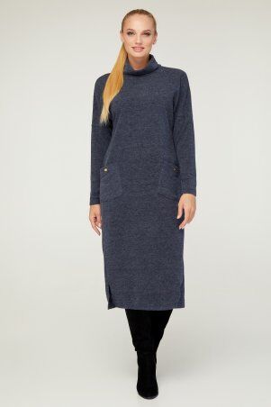 Miledi: Платье Нимфа серо-синий 101114 - фото 1