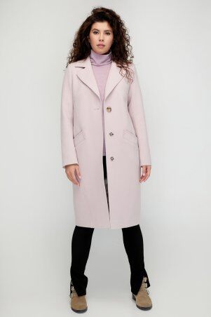 Miledi: Пальто Модем розовый 101159 - фото 1