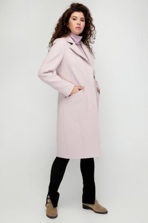 Miledi: Пальто Модем розовый 101159 - фото 2