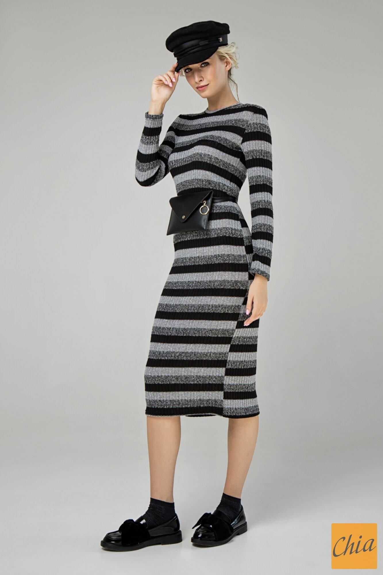 Платье Перло серый