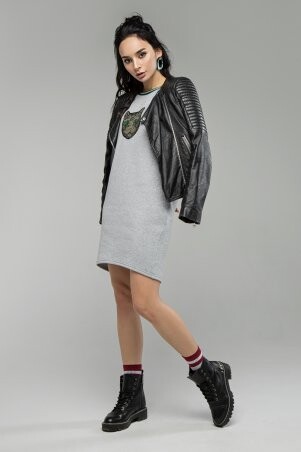 Свитшот Кот серый