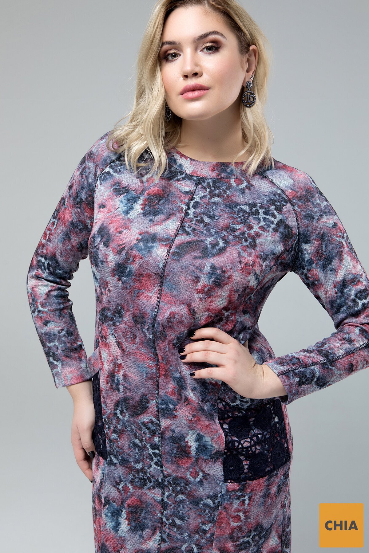 Туника Ливия серый