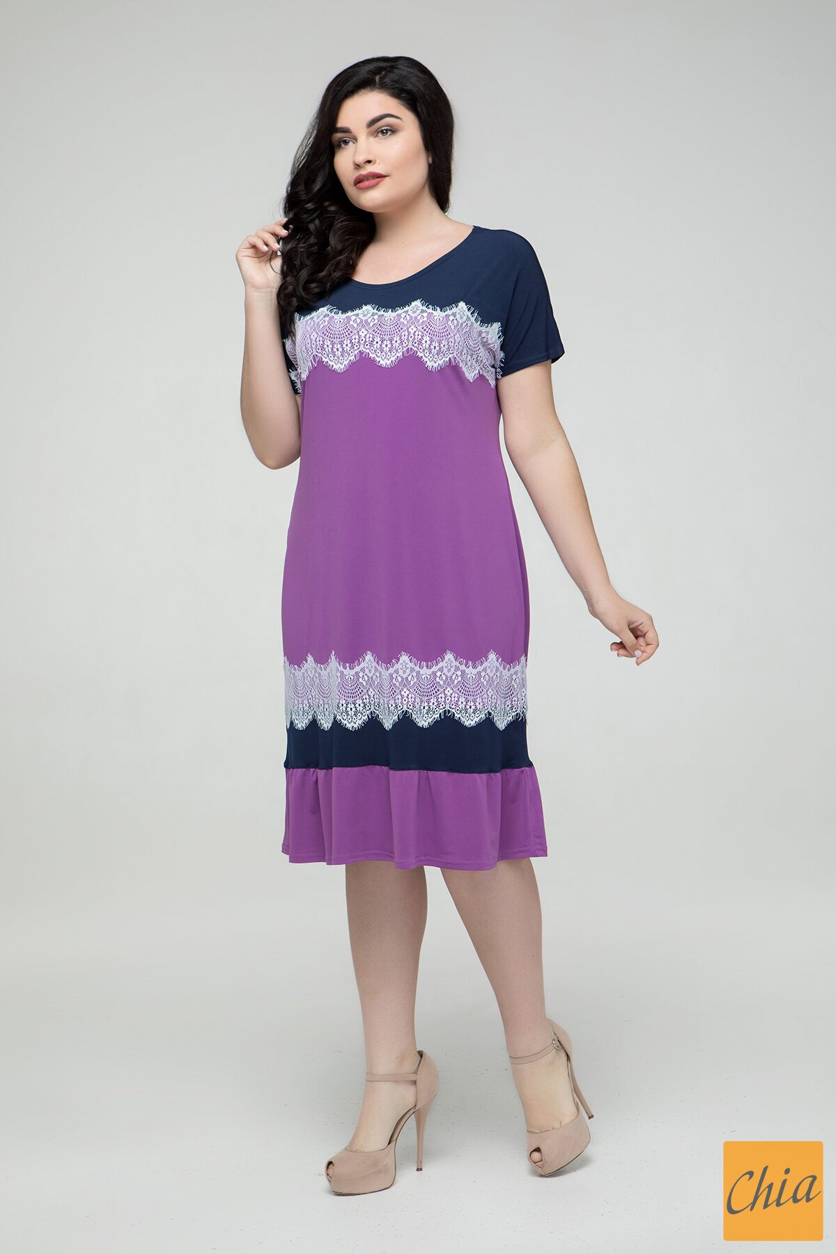 Платье Аида сиреневый