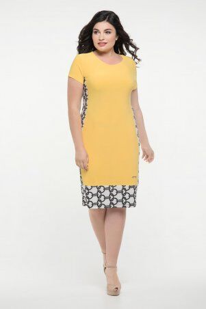 Miledi: Платье Анжела жёлтый 100330 - фото 1