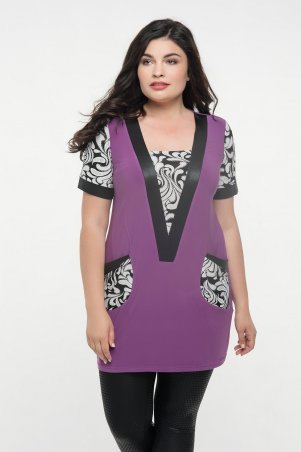 Туника Чили сиреневый