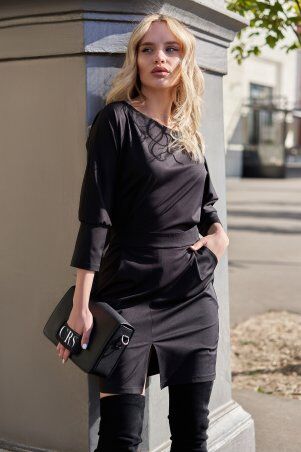 CRASET: Платье Петра KPC черный - фото 1