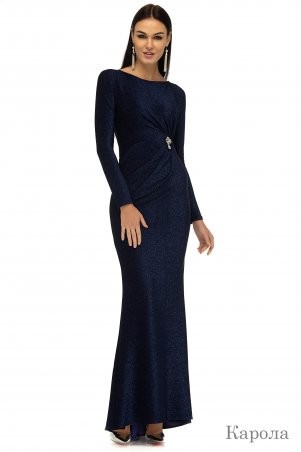 Angel PROVOCATION: Платье КАРОЛА темно-синий - фото 1
