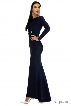 Angel PROVOCATION: Платье КАРОЛА темно-синий - фото 2