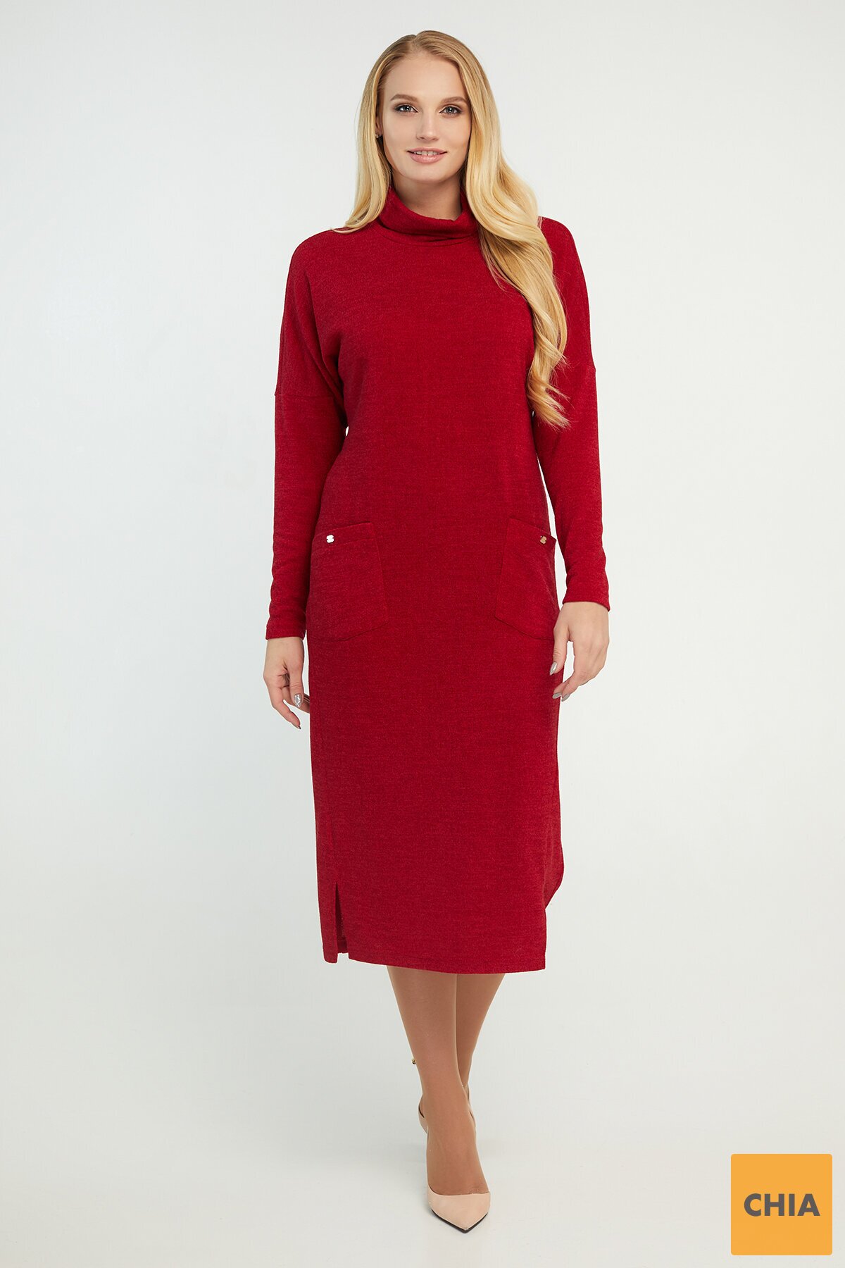 Платье Нимфа красный