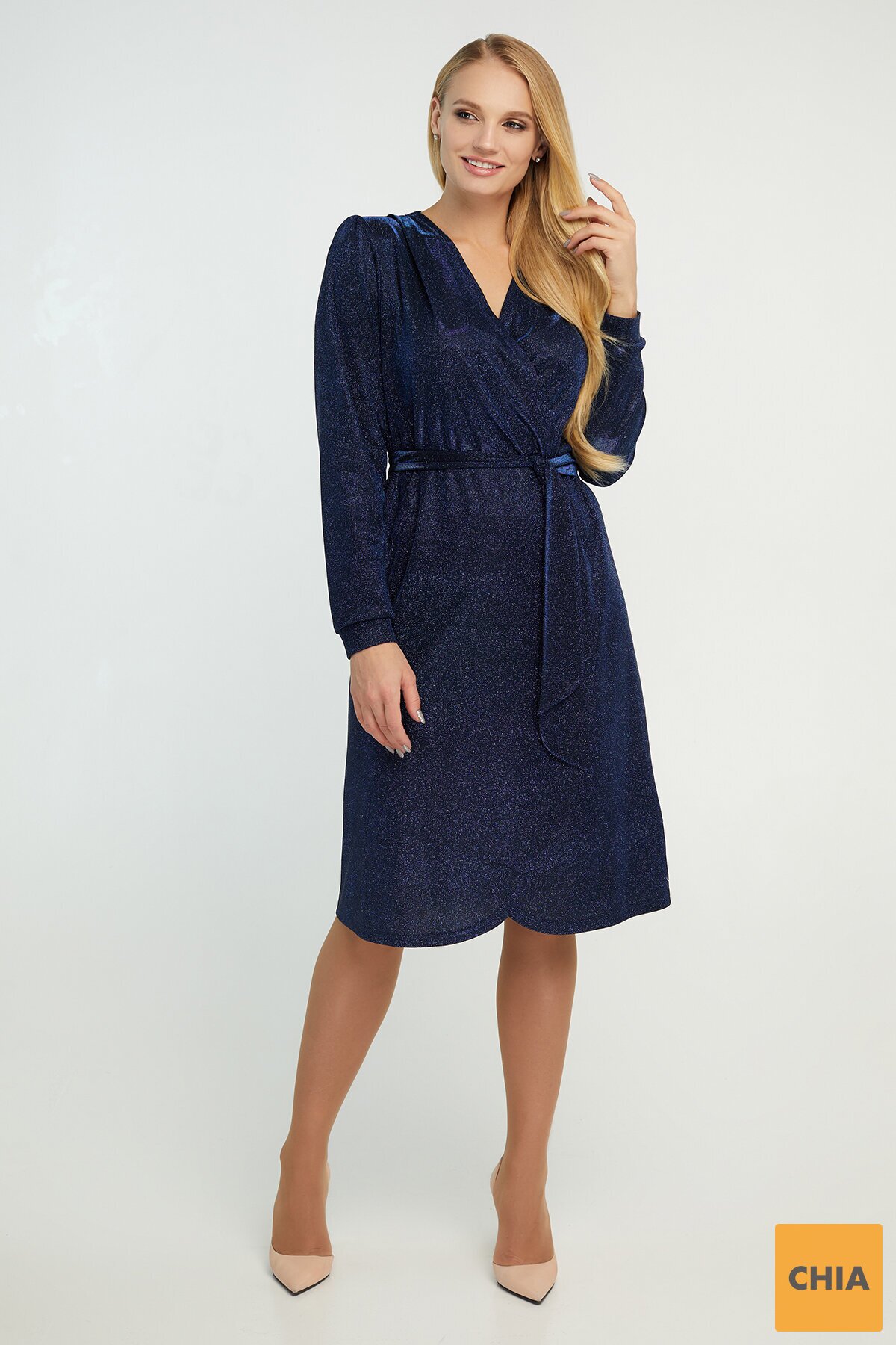 Платье Асти синий