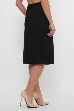 Tatiana: Прямая юбка из крепа КЕТЛИН черная - фото 2