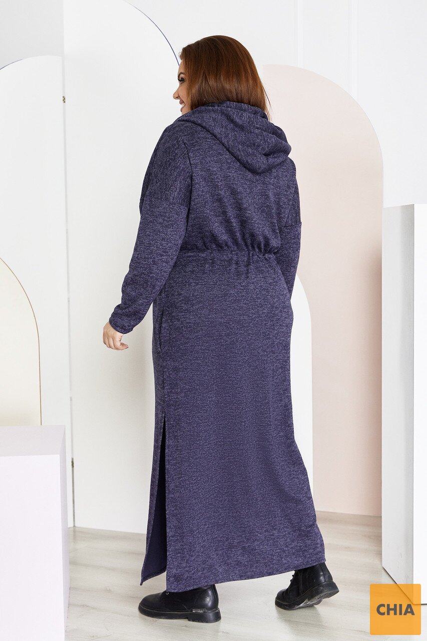 Платье большого размера теплое ангора