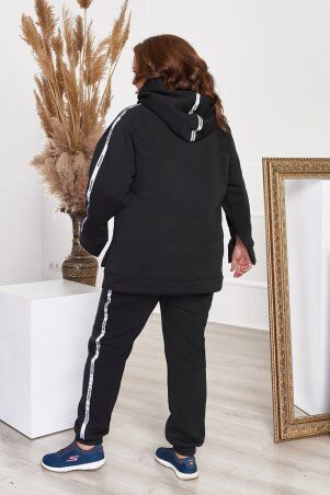 So StyleM: Спортивный костюм женский большого размера теплый трикотажный 1316-5 - фото 2