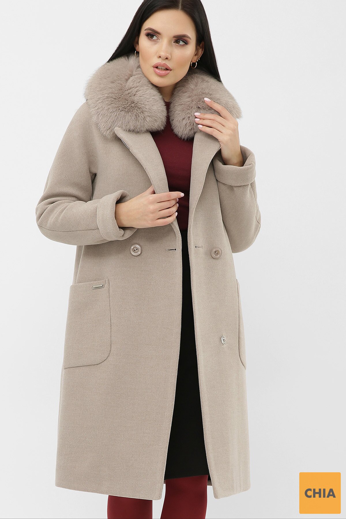 Пальто MS-233 Z 131-св.серый