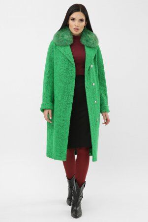 Glem: Пальто MS-184 Z Ш7-зеленый p65129 - фото 1