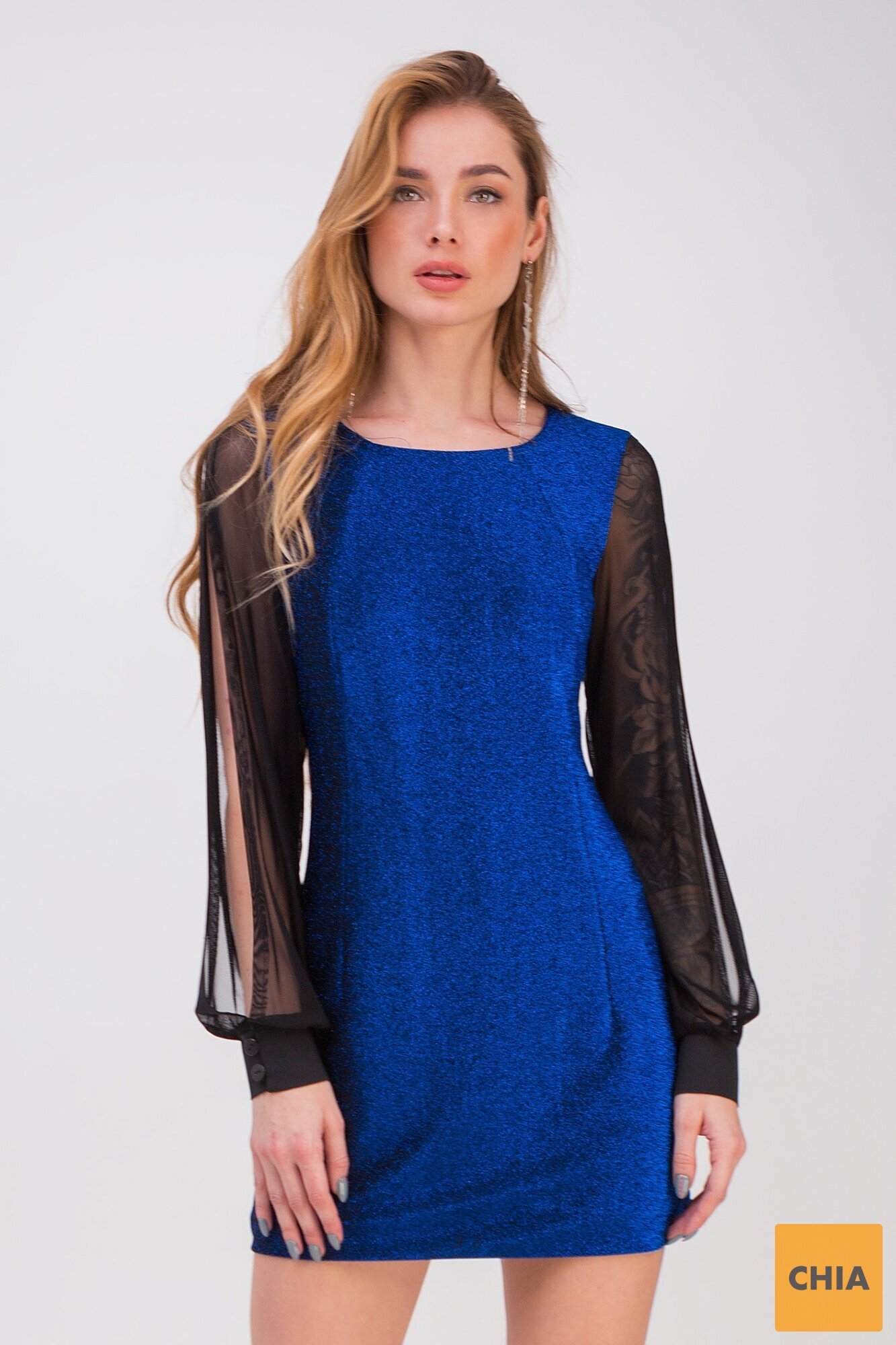 Платье Лотти электрик