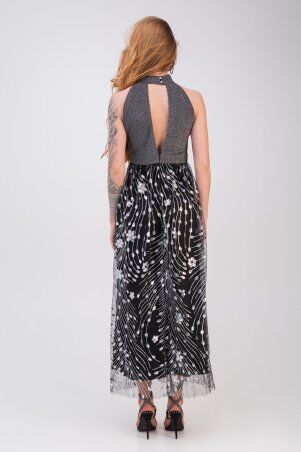 Emass: Сукня Мейбл срібло (павич кольоровий) 1095-134-5 - фото 3