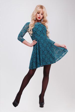 Платье Фиона изумруд