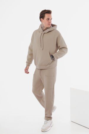 Мужской спортивный костюм 311716 мокко