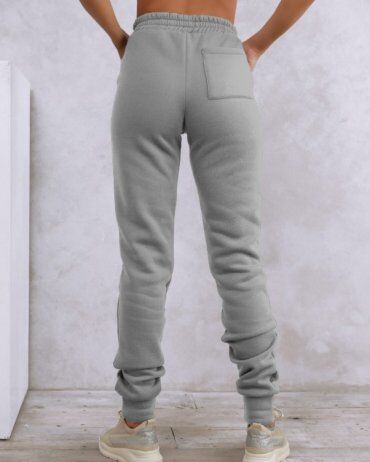 ISSA PLUS: Спортивные штаны 12285_светло-серый - фото 3