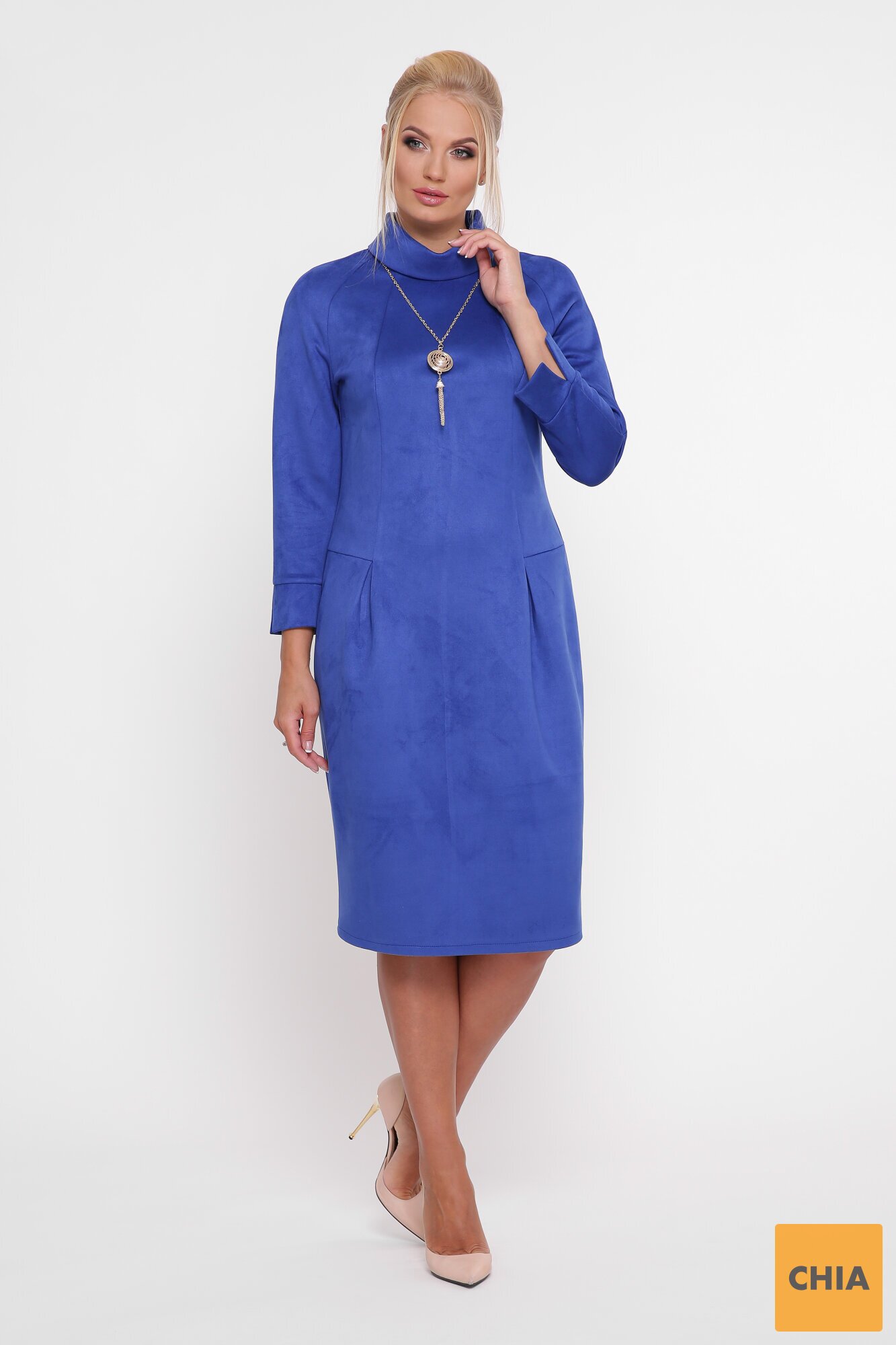 Платье Марша электрик