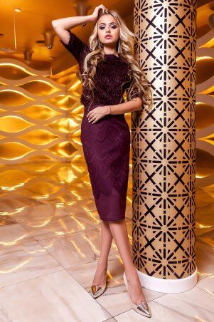 Jadone Fashion: Кофта Сакси марсала - фото 3