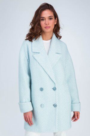 Пальто Мэг бирюза